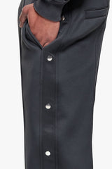 SCUBA PINTUCK OPEN LEG JOGGER ANTRACITE