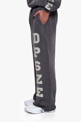 DPSZE SPRAY WASHED OPEN LEG JOGGER ACID WASHED GREY