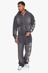 DPSZE SPRAY WASHED ACID WASHED GREY