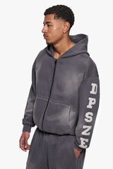 DPSZE SPRAY WASHED ACID WASHED GREY