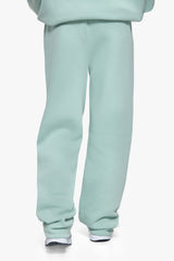 WOMEN CONTRAST OPEN LEG JOGGER HARBOR GREY