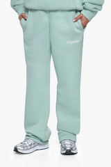 WOMEN CONTRAST OPEN LEG JOGGER HARBOR GREY