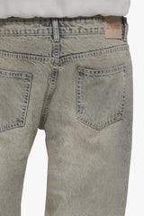 LOOSE FIT JEANS WASHED SAND BEIGE BEIGE