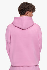 HEAVY OVERSIZE HD LOGO HOODIE PINK