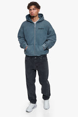 LOOSE FIT WASHED GREY JEANS