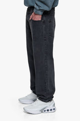 LOOSE FIT WASHED GREY JEANS