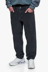 LOOSE FIT WASHED GREY JEANS