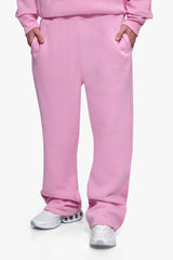 HD OPEN LEG JOGGER PINK