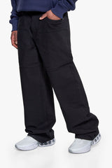 OPEN LEG JEANS BLACK