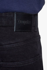 OPEN LEG JEANS BLACK
