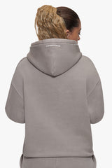 BASIC HOODIE ACID WASHED BEIGE