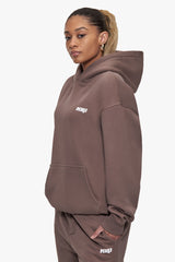 BASIC HOODIE LIGHT BROWN
