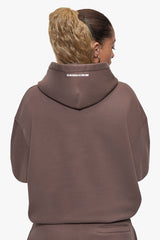 BASIC HOODIE LIGHT BROWN
