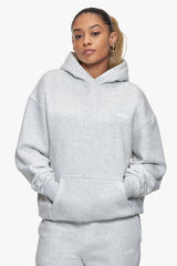 BASIC HOODIE GREY MELANGE