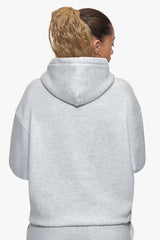 BASIC HOODIE GREY MELANGE
