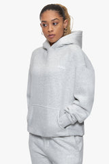 BASIC HOODIE GREY MELANGE