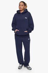 BASIC HOODIE SPACE BLUE