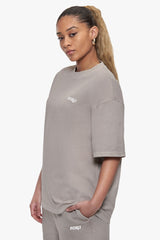 BASIC T-SHIRT ACID WASHED BEIGE