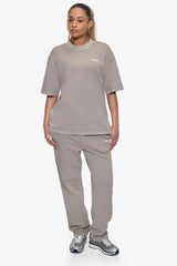 BASIC T-SHIRT ACID WASHED BEIGE