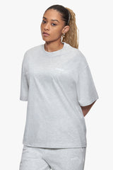 BASIC T-SHIRT GREY MELANGE