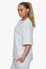 BASIC T-SHIRT GREY MELANGE