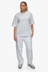 BASIC T-SHIRT GREY MELANGE