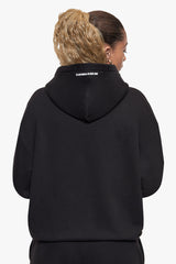 BASIC ZIP HOODIE BLACK