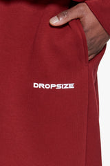 HD OPEN LEG JOGGER CRANBERRY
