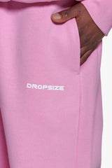 HD PRINT OPEN LEG JOGGER PINK