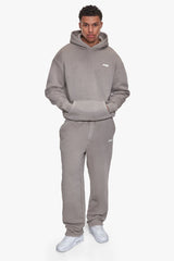 BASIC HOODIE ACID WASHED BEIGE