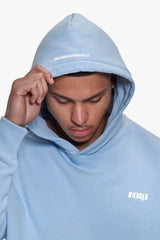 BASIC HOODIE BABY BLUE