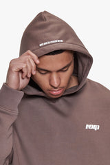 BASIC HOODIE LIGHT BROWN