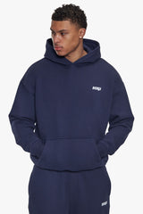 BASIC HOODIE SPACE BLUE