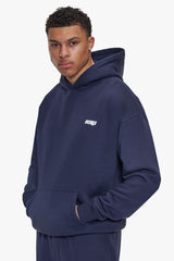 BASIC HOODIE SPACE BLUE