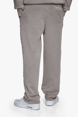 BASIC OPEN LEG JOGGER ACID WASHED BEIGE