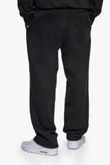 BASIC OPEN LEG JOGGER BLACK