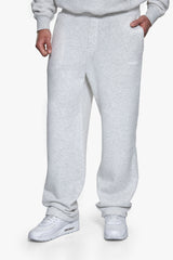 BASIC OPEN LEG JOGGER   GREY MELANGE