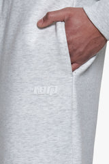 BASIC OPEN LEG JOGGER   GREY MELANGE
