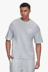 BASIC T-SHIRT GREY MELANGE