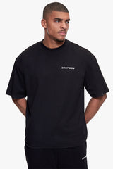OVERSIZE ESSENTIAL LOGO T-SHIRT BLACK