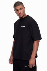 OVERSIZE ESSENTIAL LOGO T-SHIRT BLACK