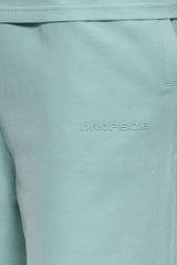 ESSENTIAL LOGO SWEAT SHORTS HARBOR GREY