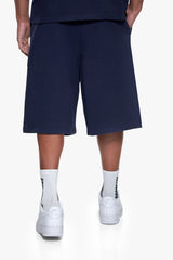 ESSENTIAL LOGO SWEAT SHORTS SPACE BLUE