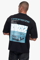 OVERSIZE RIDERZ T-SHIRT BLACK