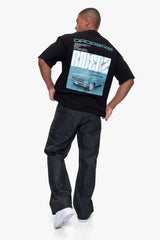 OVERSIZE RIDERZ T-SHIRT BLACK