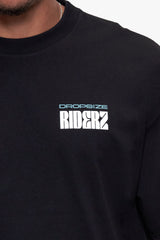 OVERSIZE RIDERZ T-SHIRT BLACK