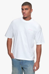 OVERSIZE PALM BEACH T-SHIRT WHITE