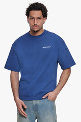 OVERSIZE RACING TSHIRT OCEAN BLUE