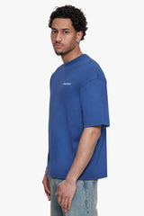OVERSIZE RACING TSHIRT OCEAN BLUE
