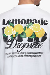 OVERSIZE LEMONADE T-SHIRT WHITE
